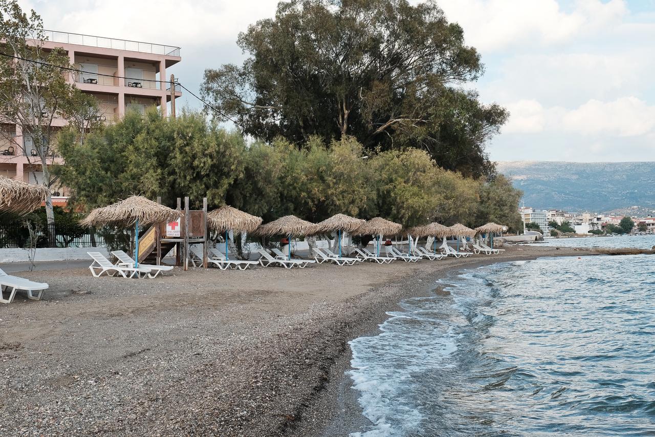 Stefania Beach Hotel Evia Extérieur photo