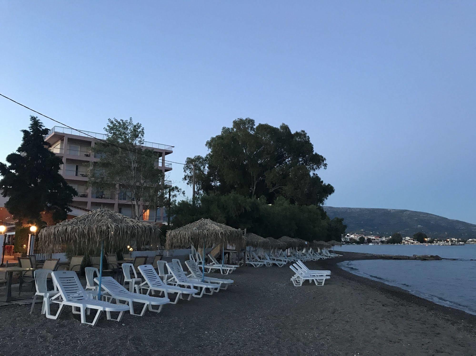 Stefania Beach Hotel Evia Extérieur photo